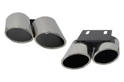 Exhaust Muffler Tips Tail Pipes Audi A3 8V S3 Quad Design – left & right set