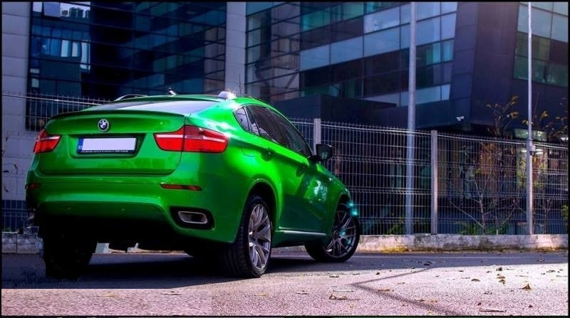 Exhaust Muffler Tips V8 Design for BMW X6 E71 (2008-2014)