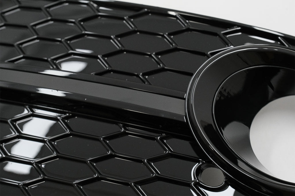 Fog Lamp Covers RS Design Full Black for Audi Q5 8R Facelift (2012–2016)