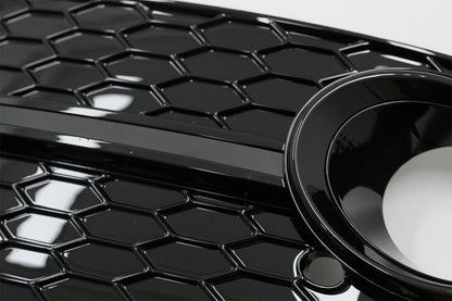 Fog Lamp Covers RS Design Full Black for Audi Q5 8R Facelift (2012–2016)