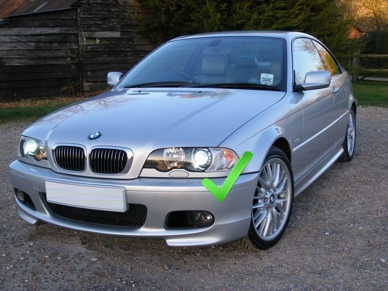 Fog Light Holder Covers M3 M-Technik M-Sport Design for BMW 3 Series E46 (1998–2005)