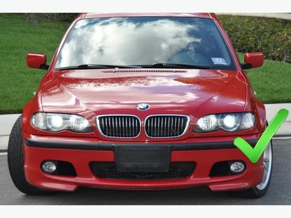 Fog Light Holder Covers M3 M-Technik M-Sport Design for BMW 3 Series E46 (1998–2005)
