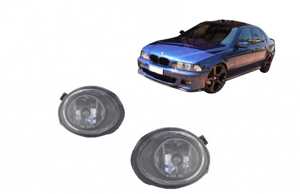 Fog Lights for BMW E46 E39 M-Sport  M-Tech  M5 Bumpers (Clear Chrome)