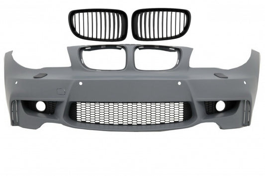Front Bumper 1M Design for BMW 1 Series E81 E82 E87 E88 (2004–2011)