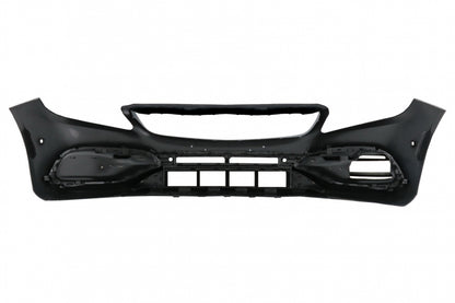 Front Bumper A45 Design with Side Decals Dark Grey for Mercedes A-Class W176 (2012–2018)