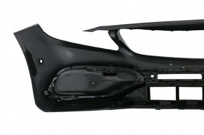 Front Bumper A45 Design with Side Decals Dark Grey for Mercedes A-Class W176 (2012–2018)