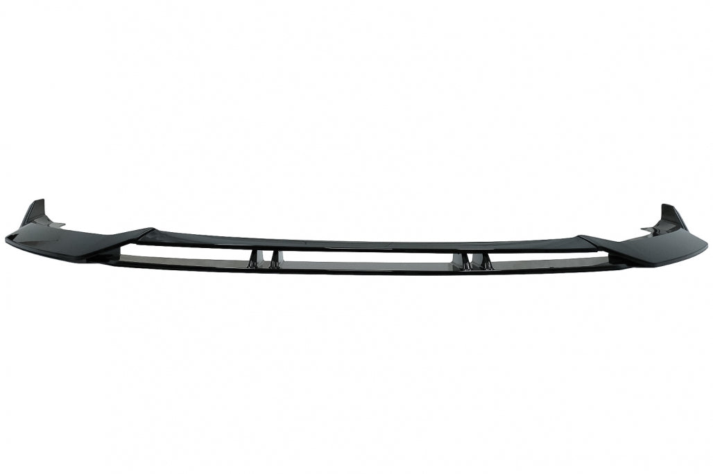 Front Bumper Add-On Spoiler Lip compatible with Audi A3 8V Facelift S-Line (2017-up) Piano Black