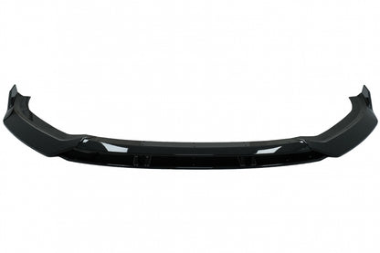 Front Bumper Add-On Spoiler Lip compatible with Audi A3 8V Facelift S-Line (2017-up) Piano Black