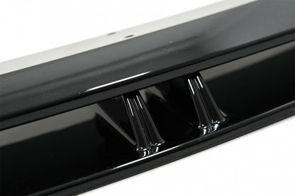 Front Bumper Add-On Spoiler Lip compatible with Audi A3 8V Facelift S-Line (2017-up) Piano Black