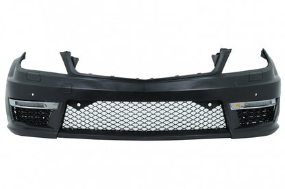 Front Bumper C63 Design for Mercedes C-Class W204 S204 C204 (2007–2015)