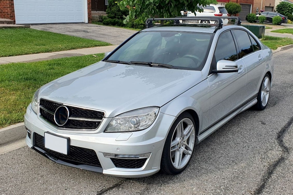 Front Bumper C63 Design for Mercedes C-Class W204 S204 C204 (2007–2015)