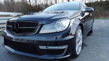 Front Bumper C63 Design for Mercedes C-Class W204 S204 C204 (2007–2015)