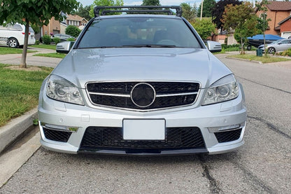 Front Bumper C63 Design for Mercedes C-Class W204 S204 C204 (2007–2015)
