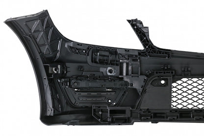 Front Bumper C63 Facelift Look with GT-R Panamericana Grille Piano Black for Mercedes C-Class W204 S204 (2007–2015)