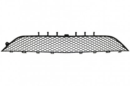 Front Bumper Central Lower Grille Piano Black for Mercedes S-Class W222 (2013–2017) S63 Design