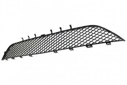 Front Bumper Central Lower Grille Piano Black for Mercedes S-Class W222 (2013–2017) S63 Design