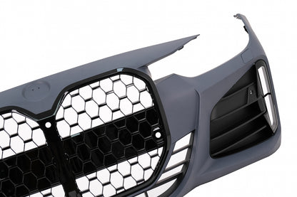Front Bumper Conversion to G80 M3 Design with Piano Black Grille for BMW 3 Series F30 F31 (2011–2018)