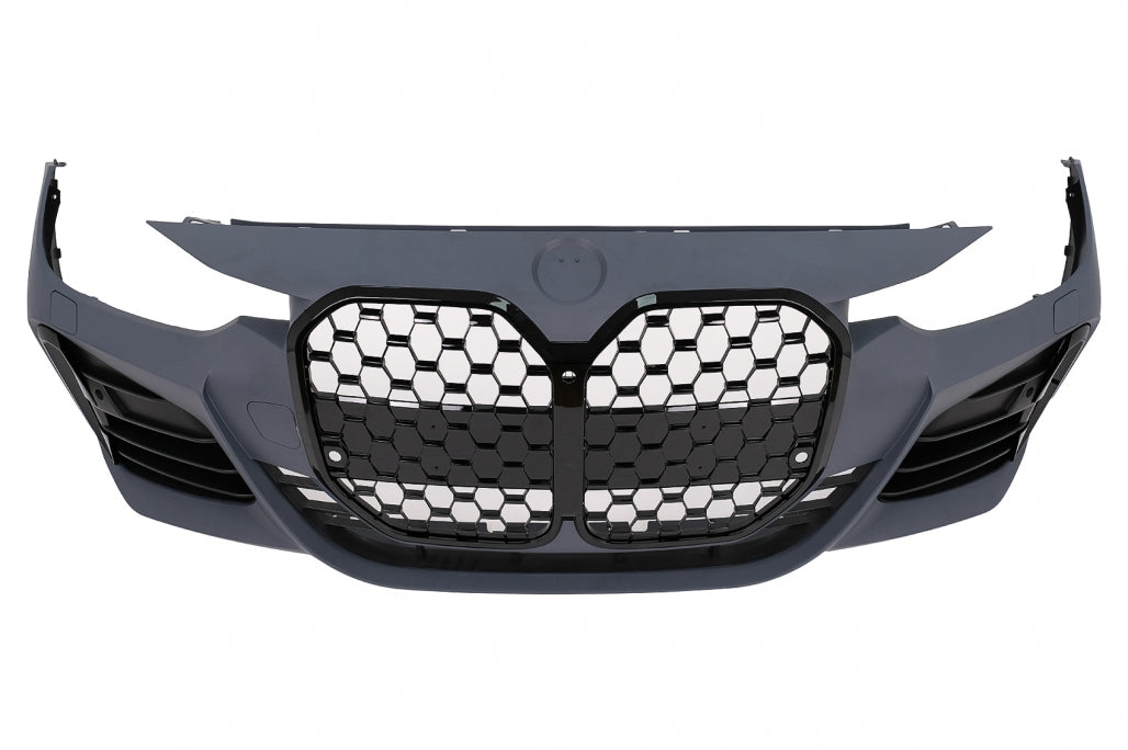 Front Bumper Conversion to G80 M3 Design with Piano Black Grille for BMW 3 Series F30 F31 (2011–2018)