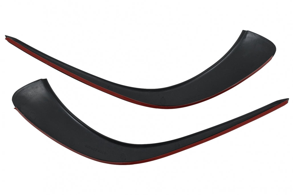 Front Bumper Fins Piano Black for Mercedes CLA C118 X118 Sport Line CLA35 (2019–05.2023)