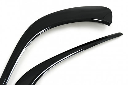 Front Bumper Fins Piano Black for Mercedes CLA C118 X118 Sport Line CLA35 (2019–05.2023)