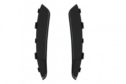 Front Bumper Flaps A35 Design Black Edition for Mercedes A-Class W177 V177 (2018–2022)