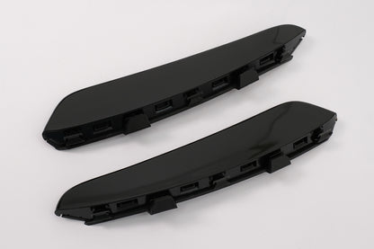 Front Bumper Flaps A35 Design Black Edition for Mercedes A-Class W177 V177 (2018–2022)