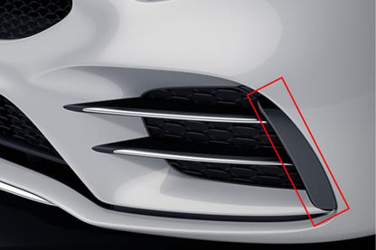 Front Bumper Flaps A35 Design Black Edition for Mercedes A-Class W177 V177 (2018–2022)