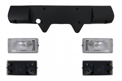 Front Bumper Gen I Design with Fog Lights for Mercedes E-Class W124 S124 C124 A124 (1989–1996)