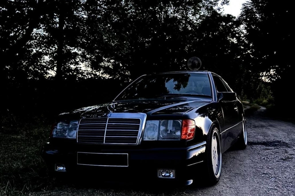 Front Bumper Gen I Design with Fog Lights for Mercedes E-Class W124 S124 C124 A124 (1989–1996)