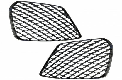 Front Bumper Grille Assembly S63 Look Piano Black for Mercedes S-Class W222 (2013–2017)