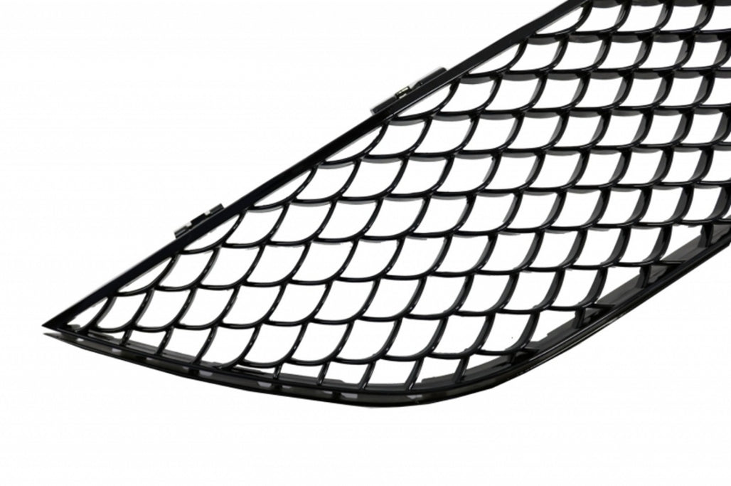Front Bumper Grille Assembly S63 Look Piano Black for Mercedes S-Class W222 (2013–2017)