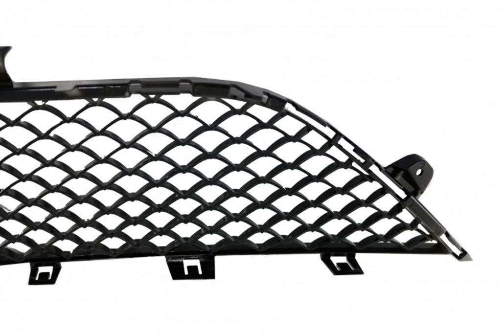 Front Bumper Grille Assembly S63 Look Piano Black for Mercedes S-Class W222 (2013–2017)