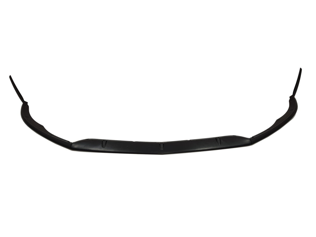 Front Bumper Lip Edition 1 Design Matte Black for Mercedes C-Class W205 S205 C205 A205 (2014–2018)