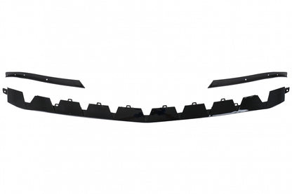 Front Bumper Lip Extension A35 Design Piano Black for Mercedes A-Class W177 V177 (2018–2022)