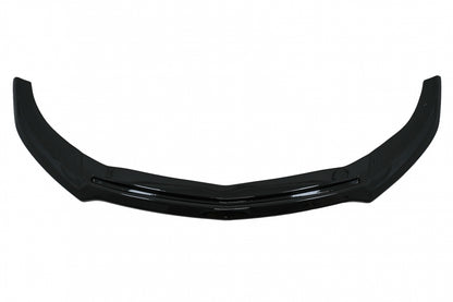 Front Bumper Lip Extension Piano Black for Mercedes A-Class W176 AMG Facelift (2015–2018)