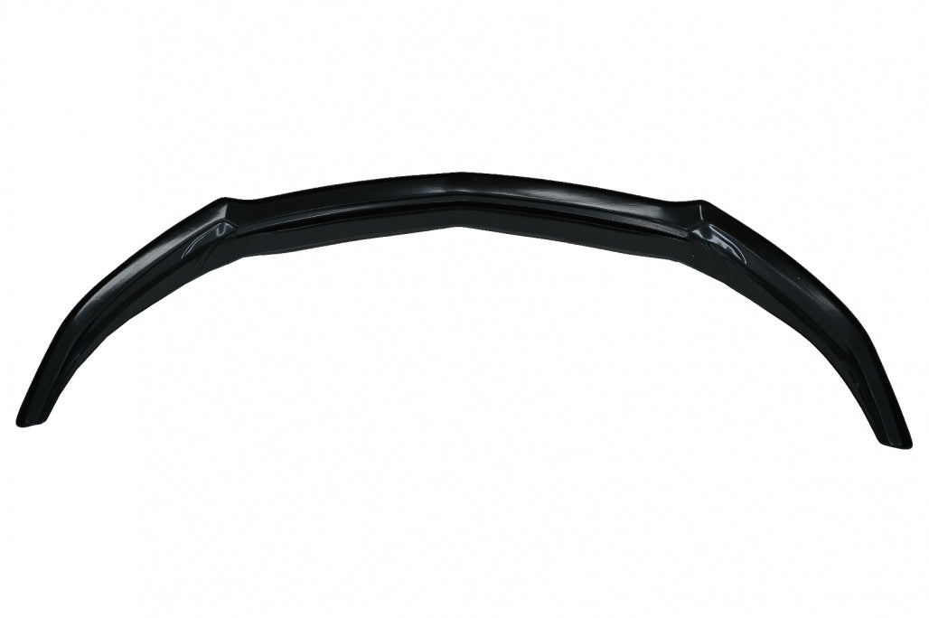 Front Bumper Lip Extension Piano Black for Mercedes A-Class W176 AMG Facelift (2015–2018)