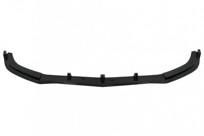 Front Bumper Lip Extension Piano Black for Mercedes E-Class W212 S212 Facelift AMG Sport Line (2013–2016)