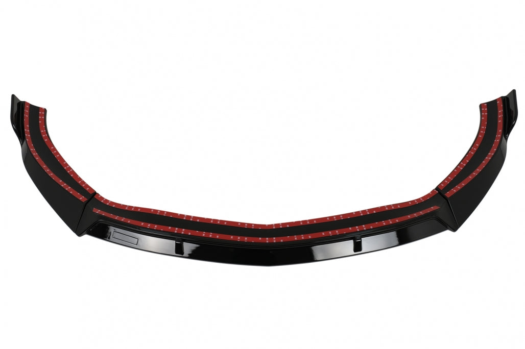 Front Bumper Lip Glossy Black for Mercedes CLA45 C117 X117 (2013–2016)