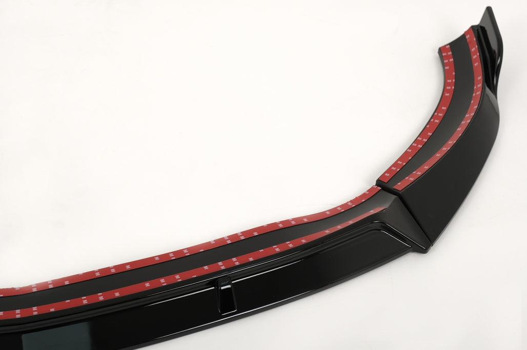 Front Bumper Lip Glossy Black for Mercedes CLA45 C117 X117 (2013–2016)
