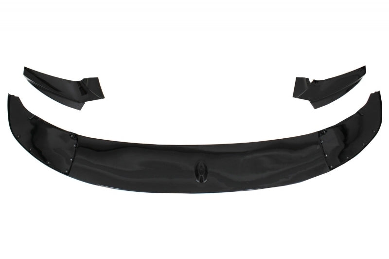 Front Bumper Lip M-Performance with Double Stripe Kidney Grilles for BMW 5 Series F10 F11 (2011-2017)