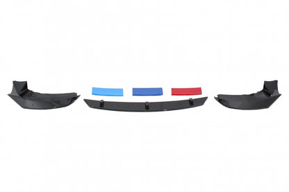 Front Bumper Lip M5 Design Piano Black for BMW 5 Series G30 G31 (2017–Up) M Sport