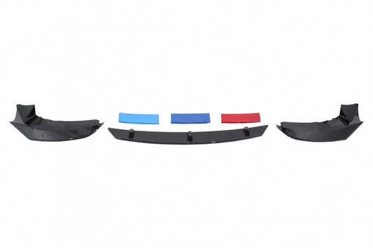 Front Bumper Lip M5 Design Piano Black for BMW 5 Series G30 G31 (2017–Up) M Sport