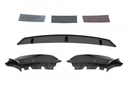 Front Bumper Lip M5 Design Piano Black for BMW 5 Series G30 G31 (2017–Up) M Sport