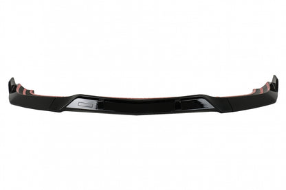 Front Bumper Lip Piano Black for Mercedes C-Class W204 S204 C204 Facelift (2011–2015)