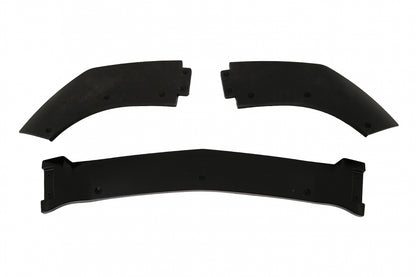Front Bumper Lip Piano Black for Mercedes C-Class W204 S204 C204 Facelift (2011–2015)