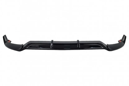 Front Bumper Lip Piano Black for Mercedes C-Class W205 S205 C205 A205 Sport Line (2014–2019)