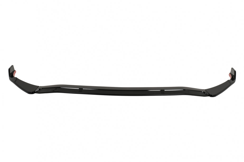 Front Bumper Lip Piano Black for Mercedes C-Class W206 S206 Sport Line (2021–Up)