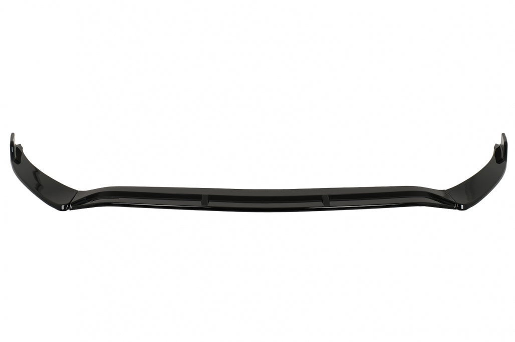 Front Bumper Lip Piano Black for Mercedes CLA X118 C118 Sport Line CLA35 (2019–2023)