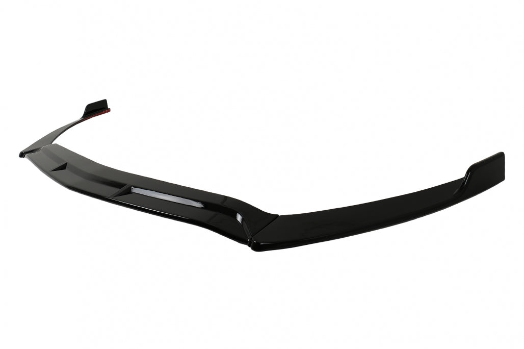 Front Bumper Lip Piano Black for Mercedes CLA X118 C118 Sport Line CLA35 (2019–2023)