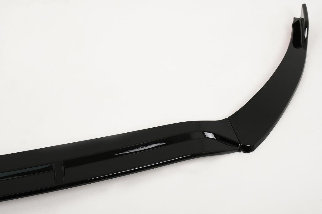 Front Bumper Lip Piano Black for Mercedes CLA X118 C118 Sport Line CLA35 (2019–2023)